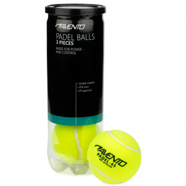 Μπαλάκια Padel Avento (Σετ 3 τεμαχίων) 46PK