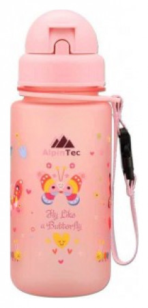 Παγούρι AlpinTec Kids 400ML Butterfly Ροζ C-400FL-BU