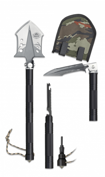 Πτυσσόμενο Φτυάρι Albainox Survival Shovel Κωδ. 33100